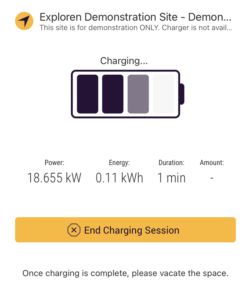 End Charging Session