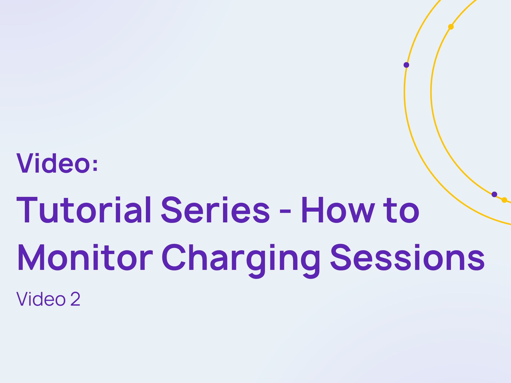 How to monitor exploren charging sessions