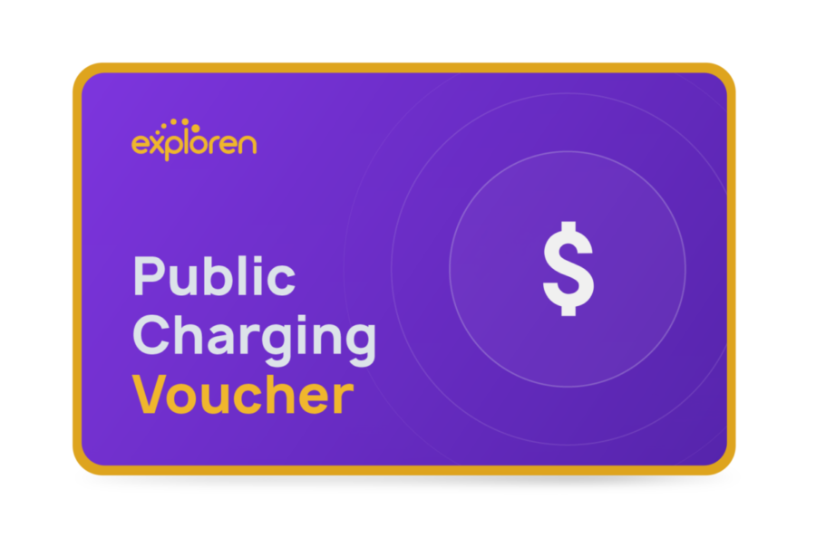 Exploren Public EV Charging Vouchers